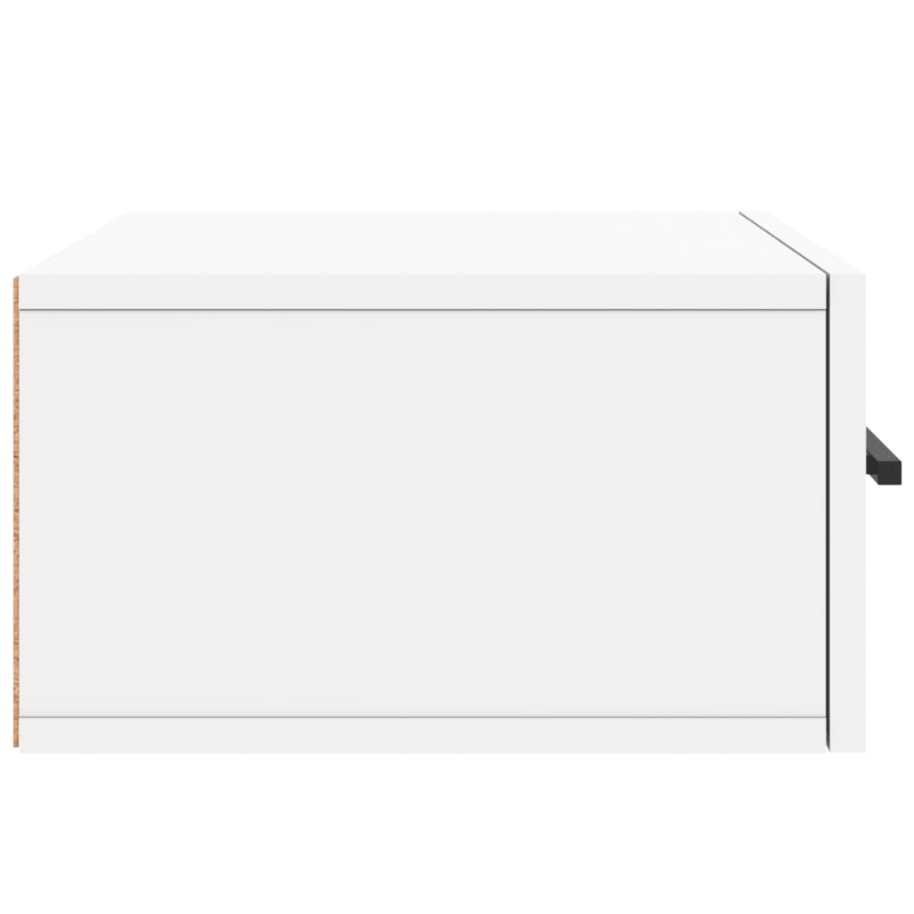 Wall-mounted Bedside Cabinet White 35x35x20 cm